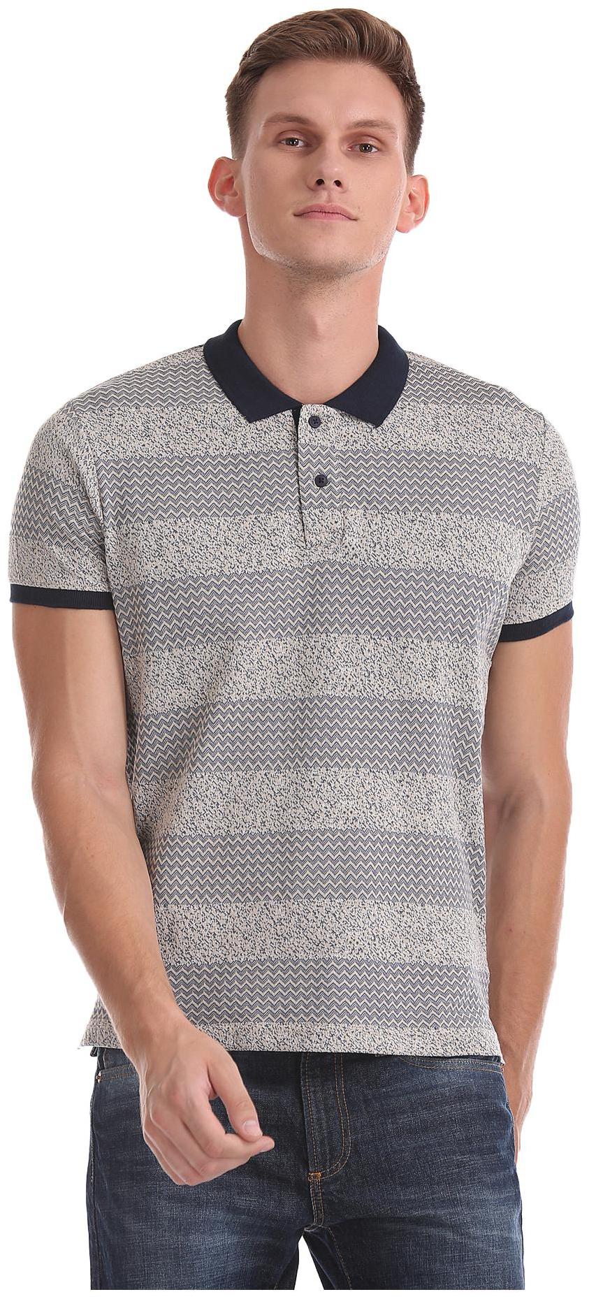 

RUGGERS Men White Regular fit Cotton Polo collar T-Shirt - Pack Of 1