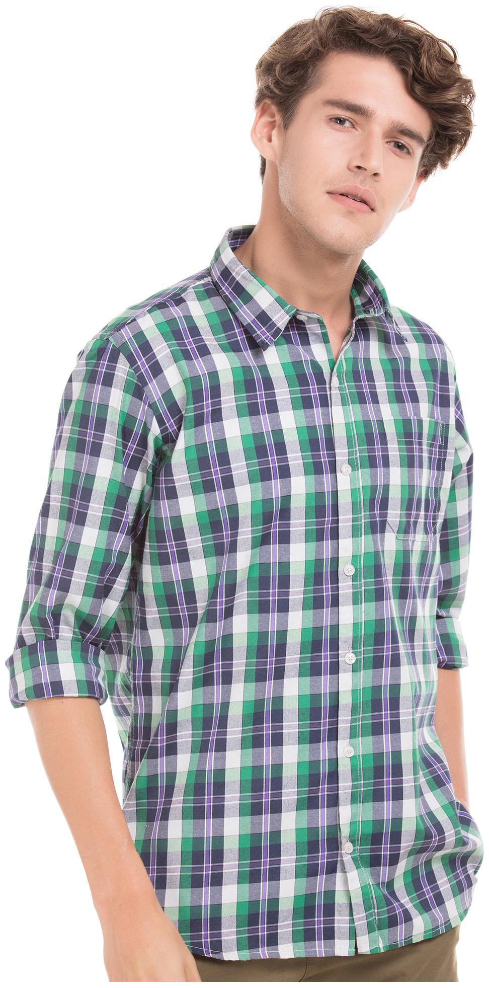 

RUGGERS Men Regular fit Formal Shirt - Purple