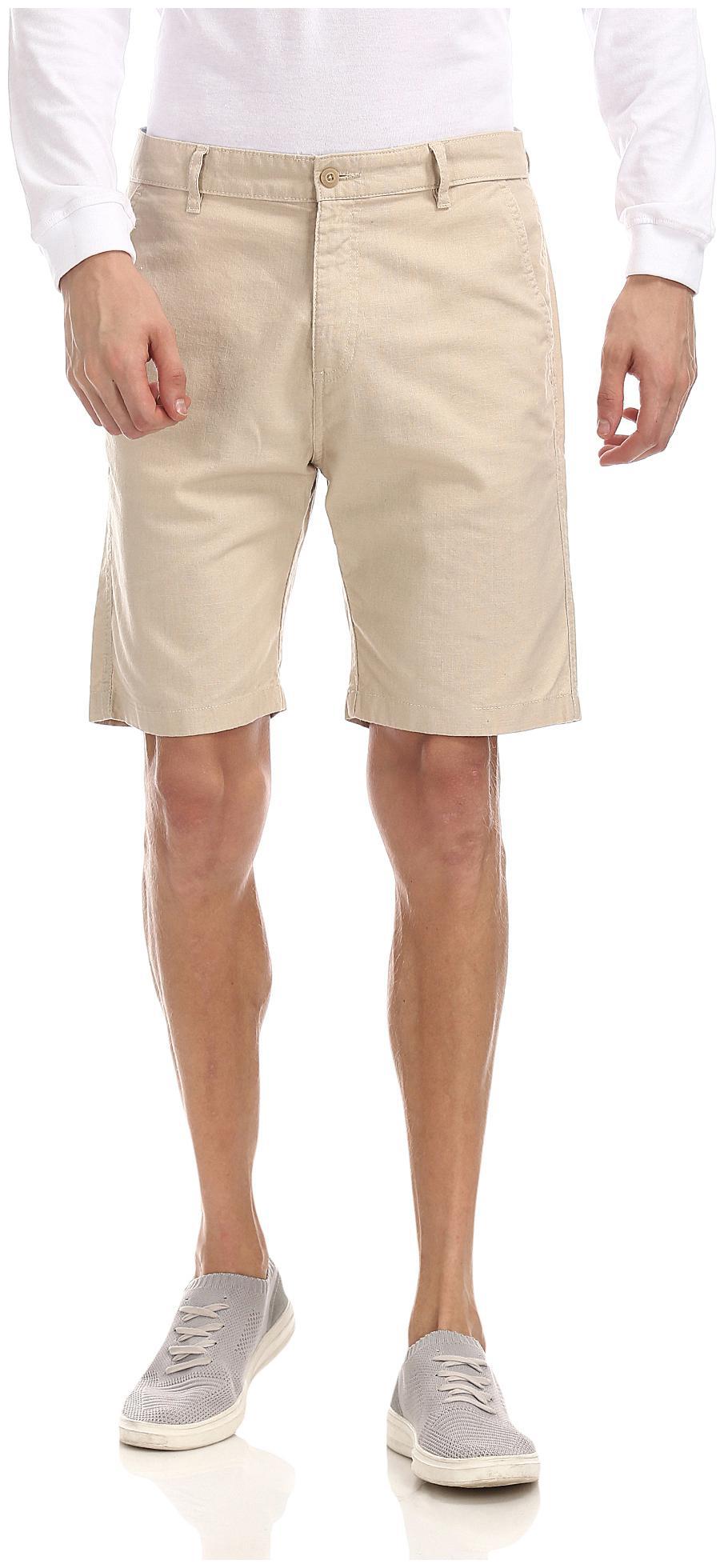

RUGGERS Men Beige Regular Fit Regular Shorts