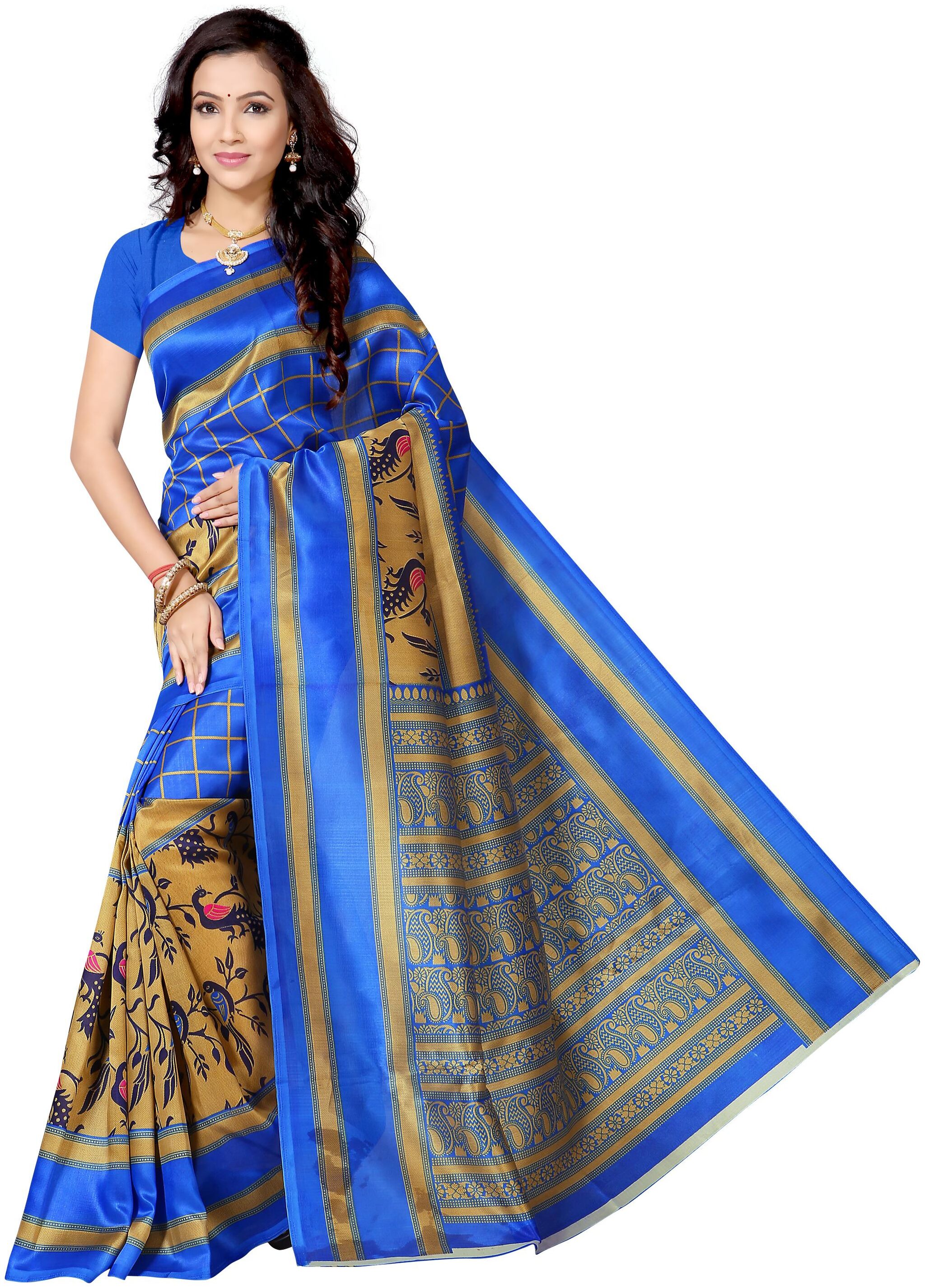 

RUNAYA NX Vimalnath Synthetics Art Silk Saree