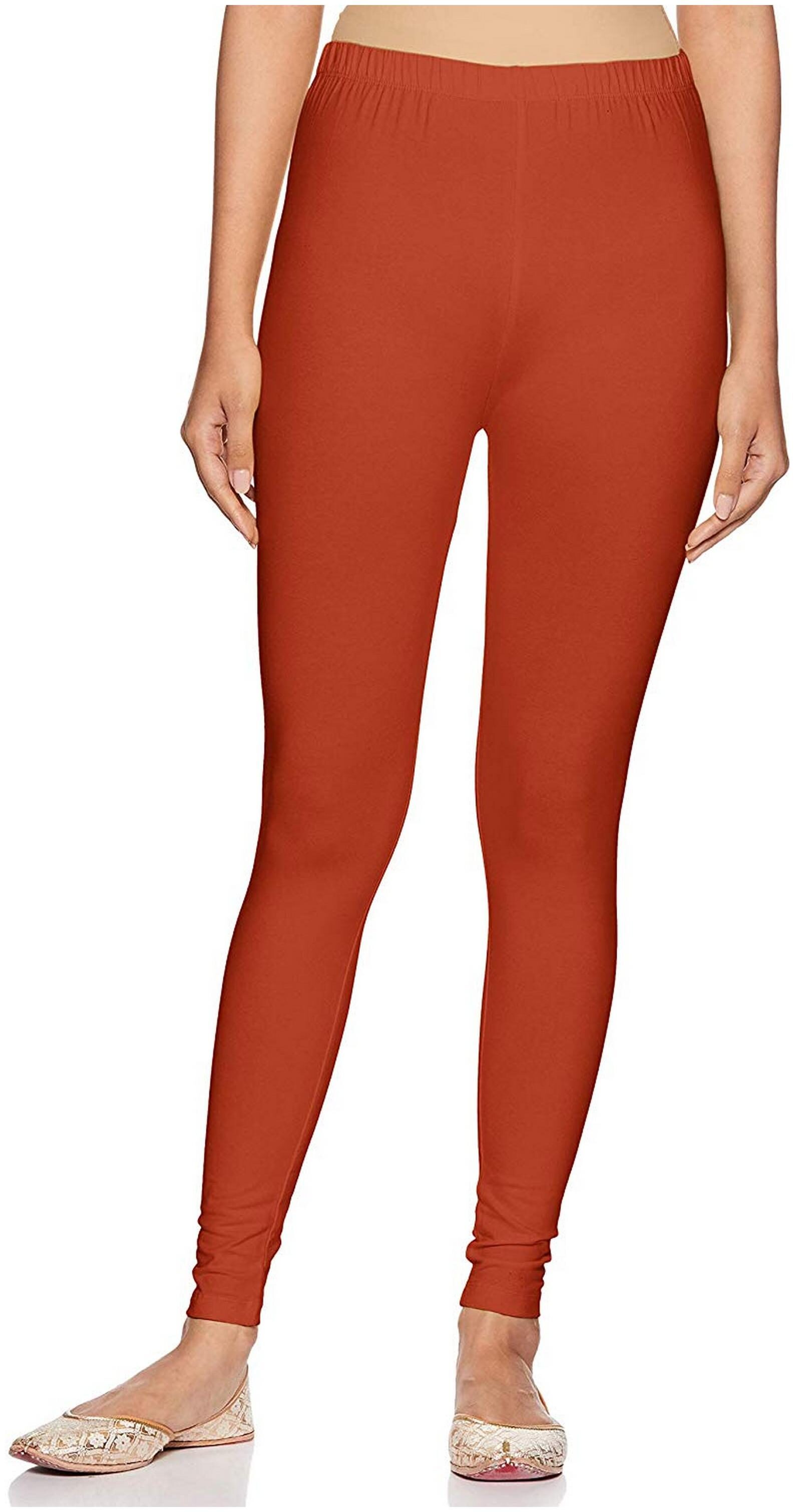

Rupa Women Cotton Solid Rust Legging