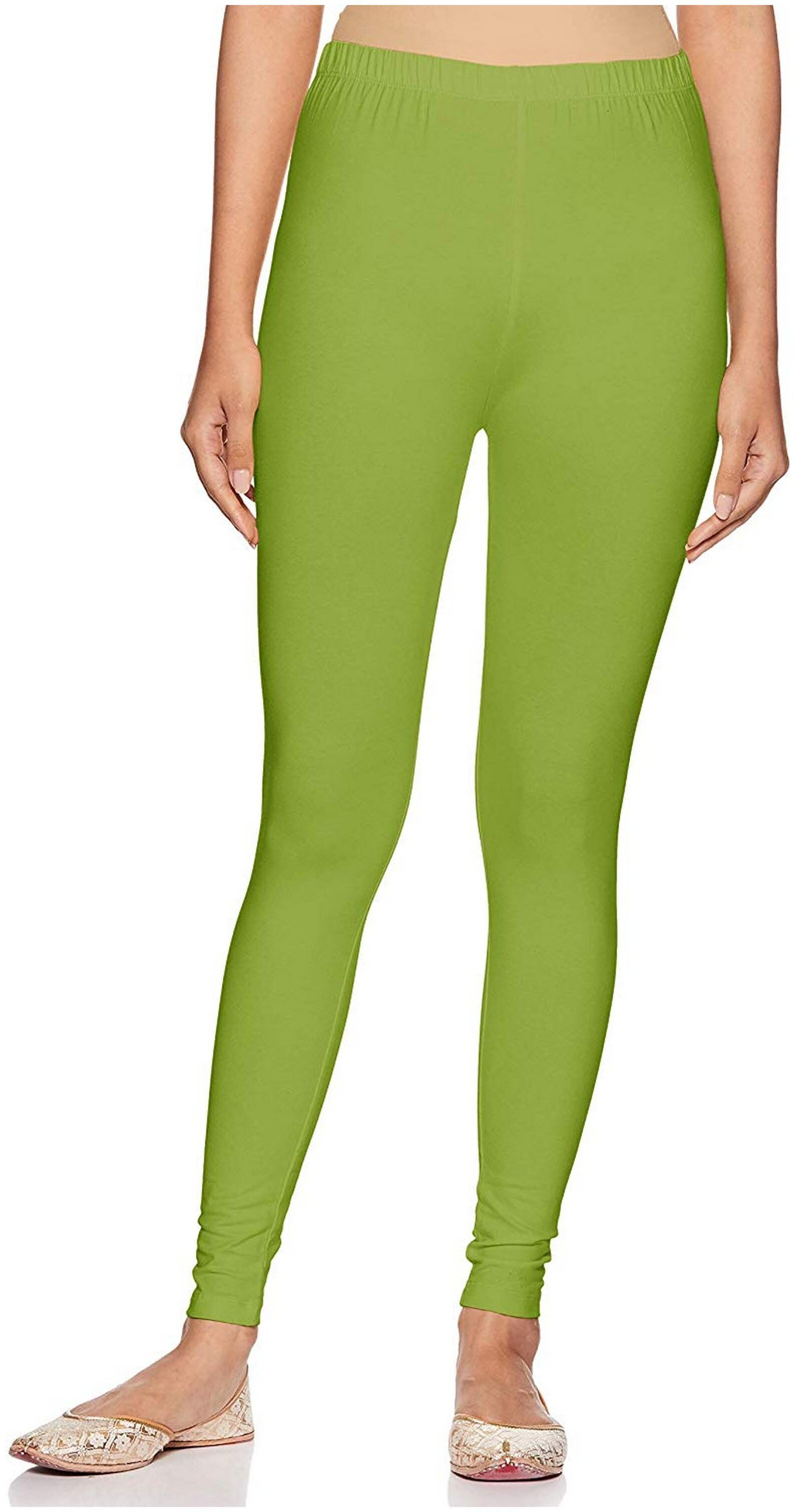 

Rupa Women Cotton Solid Green Legging