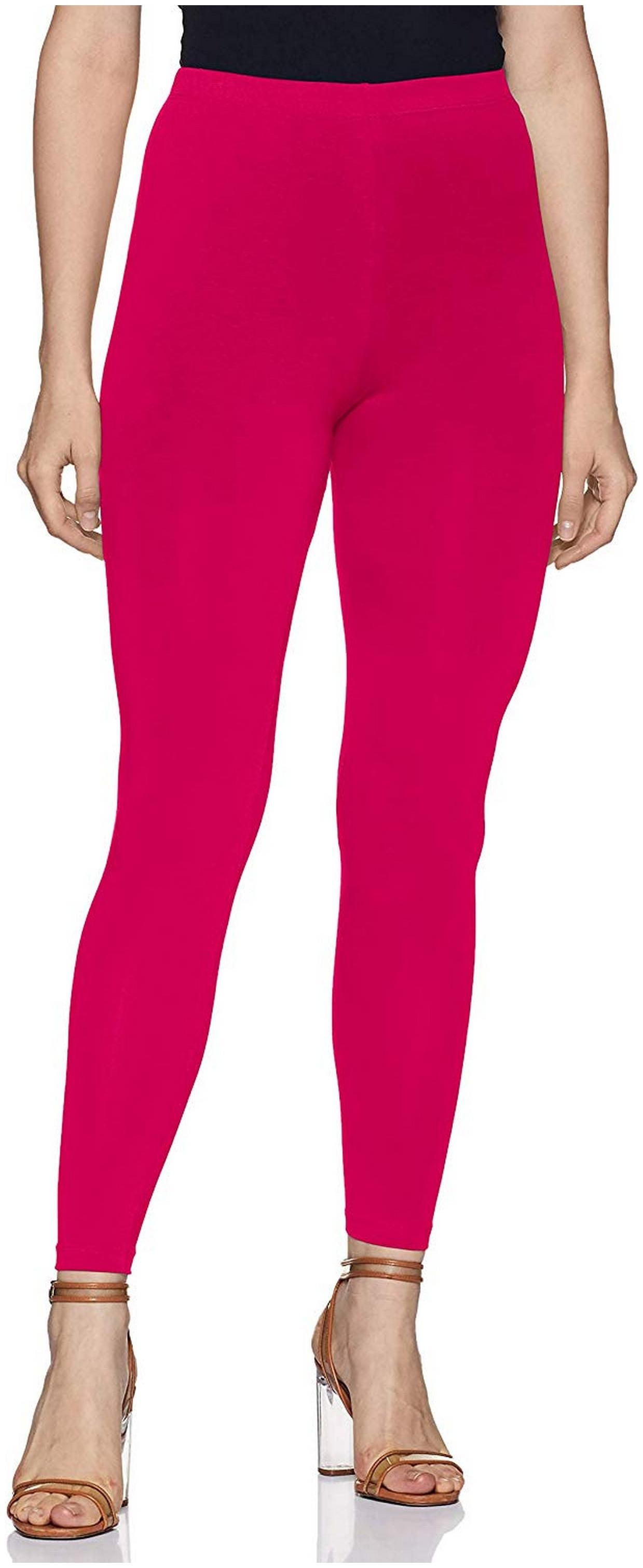 

Rupa Women Cotton Solid Pink Legging