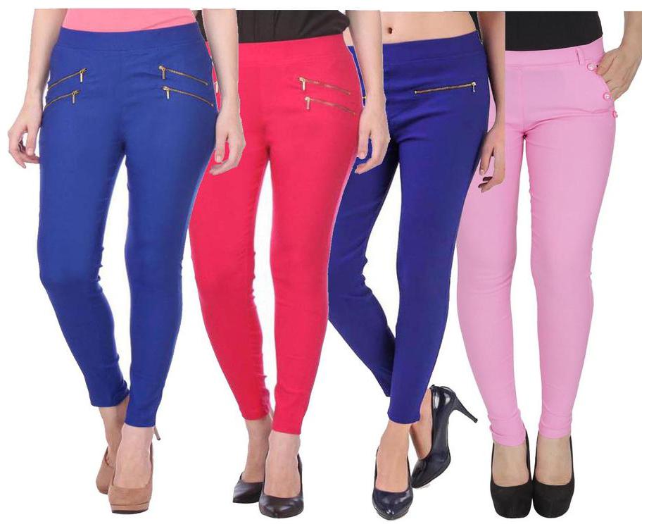 

RZLECORT Women Multi Straight fit Jegging