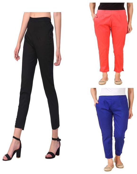

RZLECORT Women Multi Regular fit Regular pants