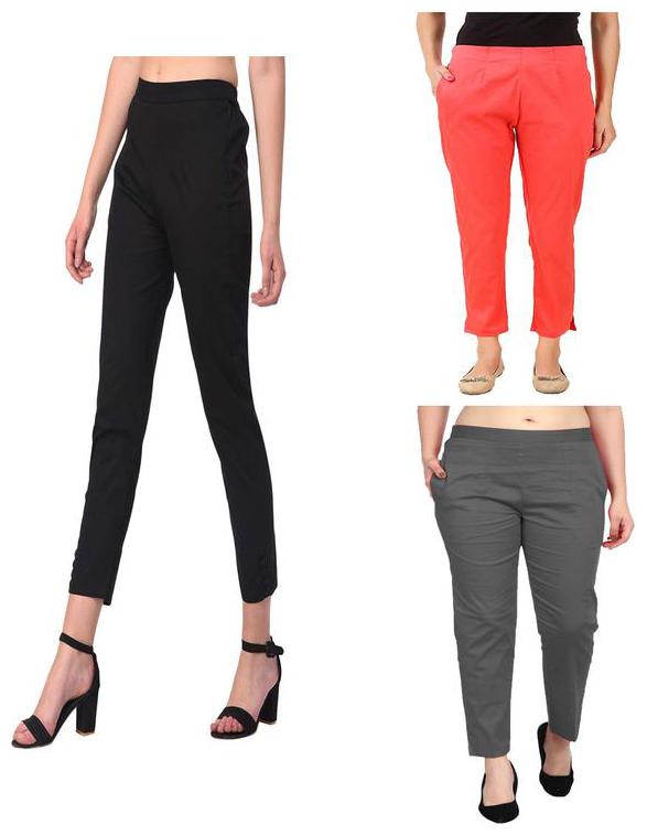 

RZLECORT Women Multi Regular fit Regular pants