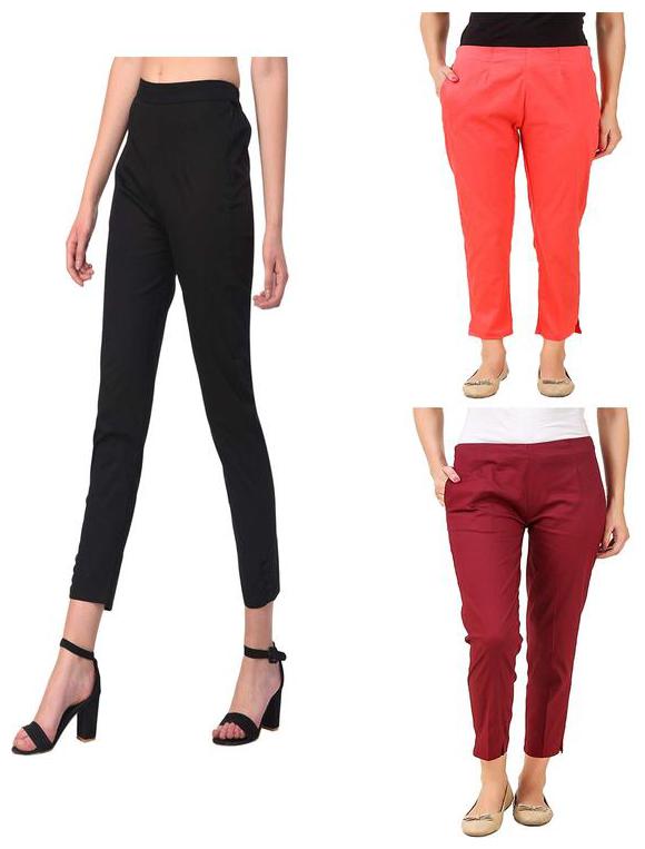 

RZLECORT Women Multi Regular fit Regular pants