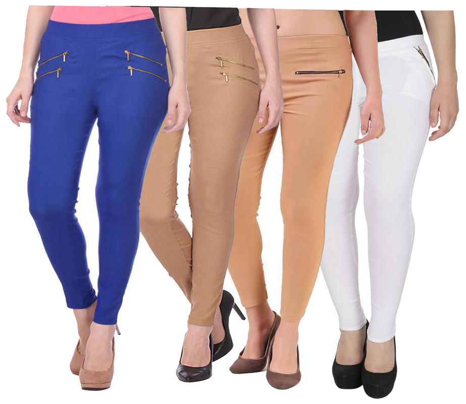 

RZLECORT Women Multi Straight fit Jegging