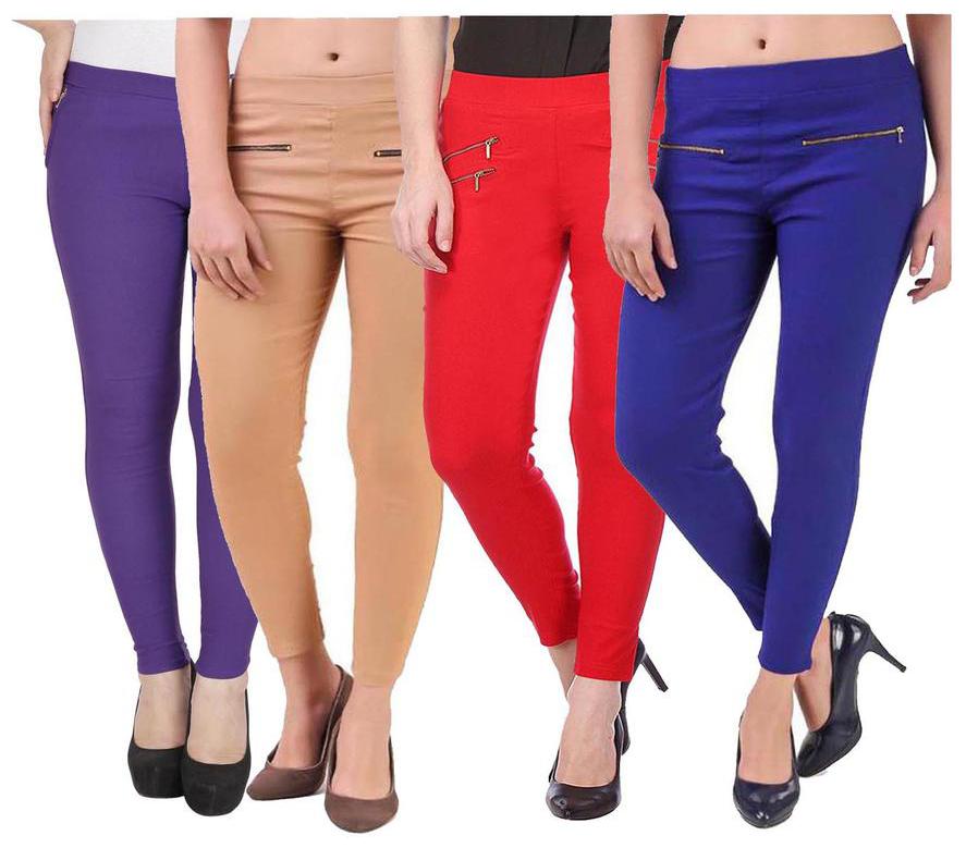 

RZLECORT Women Multi Straight fit Jegging