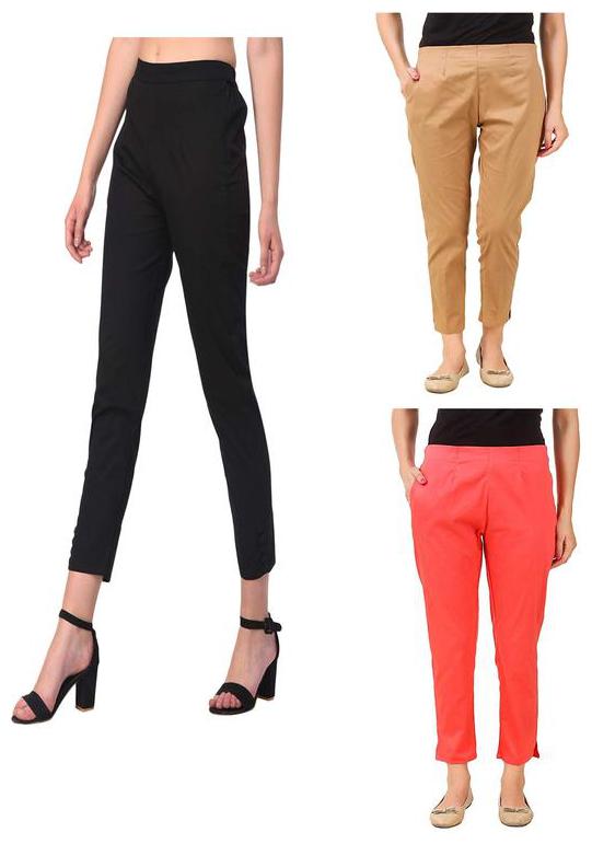 

RZLECORT Women Multi Regular fit Regular pants