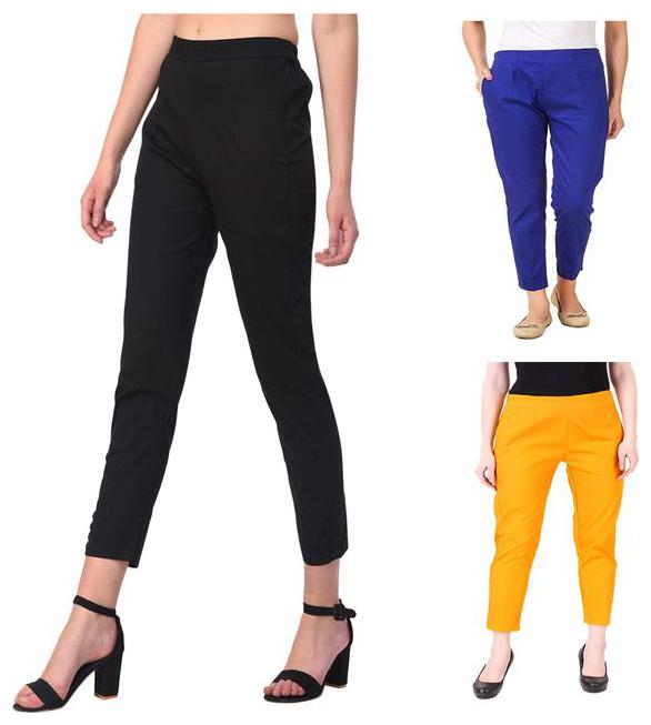 

RZLECORT Women Multi Regular fit Regular pants