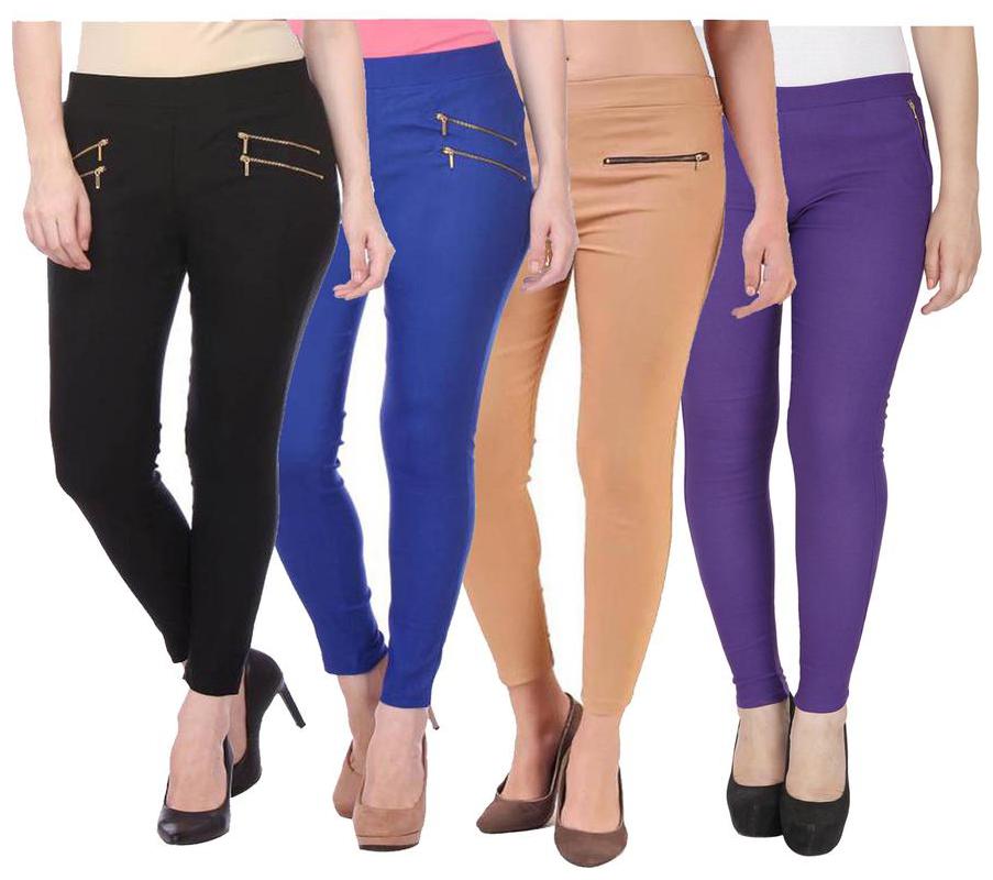 

RZLECORT Women Multi Straight fit Jegging