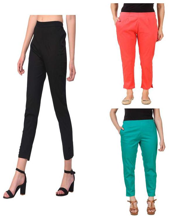 

RZLECORT Women Multi Regular fit Regular pants