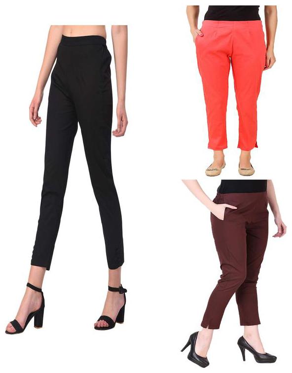 

RZLECORT Women Multi Regular fit Regular pants