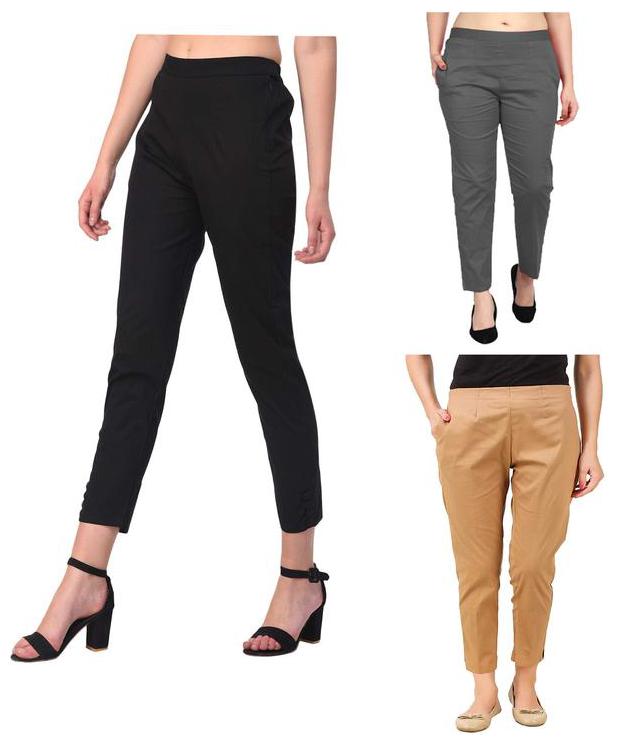 

RZLECORT Women Multi Regular fit Regular pants