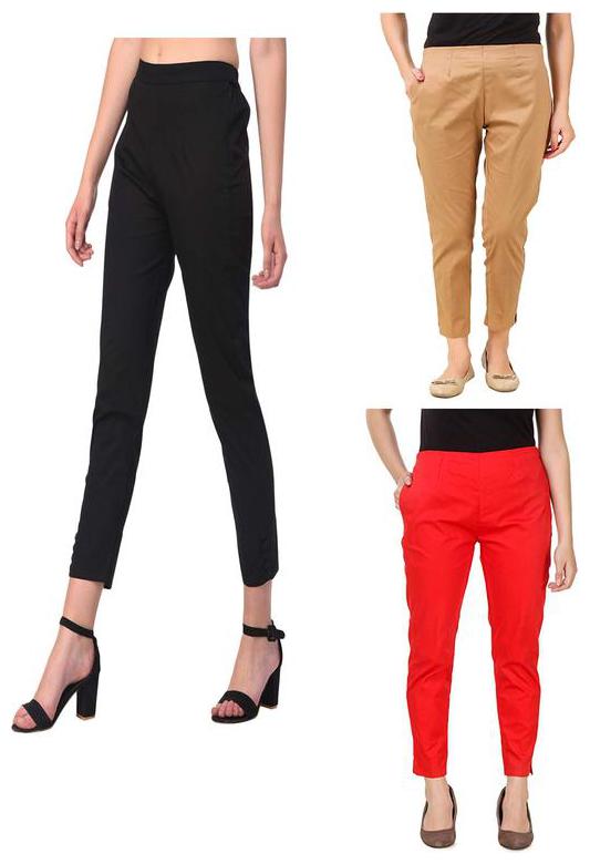 

RZLECORT Women Multi Regular fit Regular pants