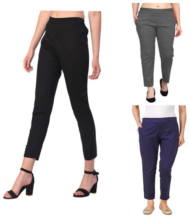

RZLECORT Women Multi Regular fit Regular pants