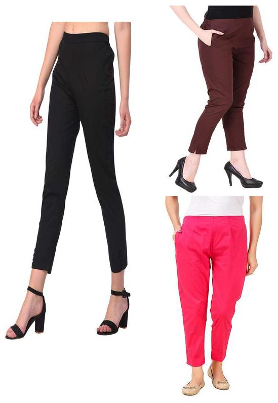 

RZLECORT Women Multi Regular fit Regular pants
