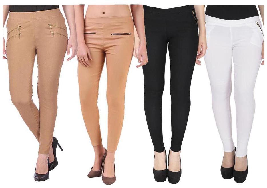

RZLECORT Women Multi Straight fit Jegging