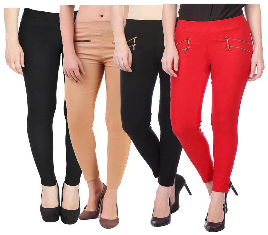 

RZLECORT Women Multi Straight fit Jegging