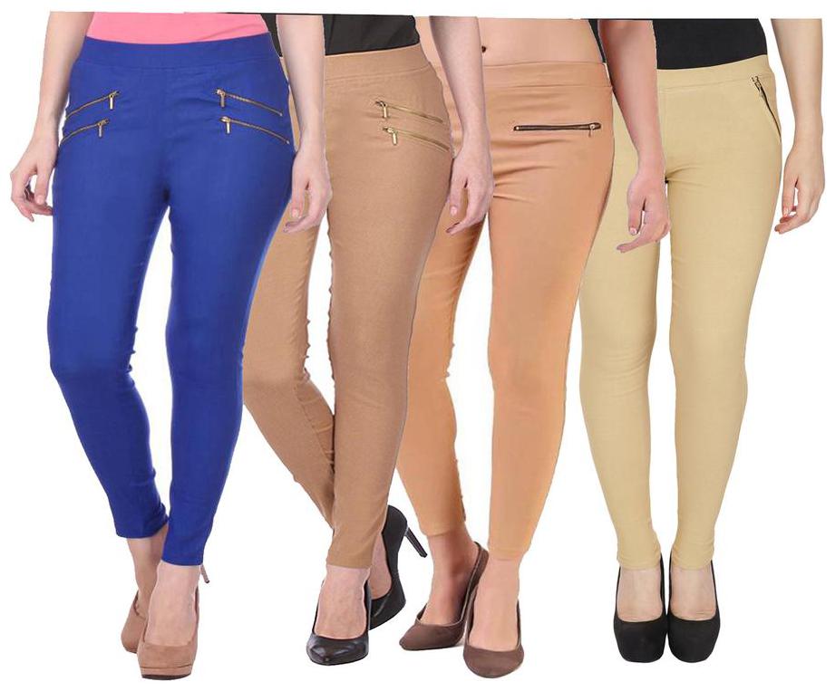 

RZLECORT Women Multi Straight fit Jegging