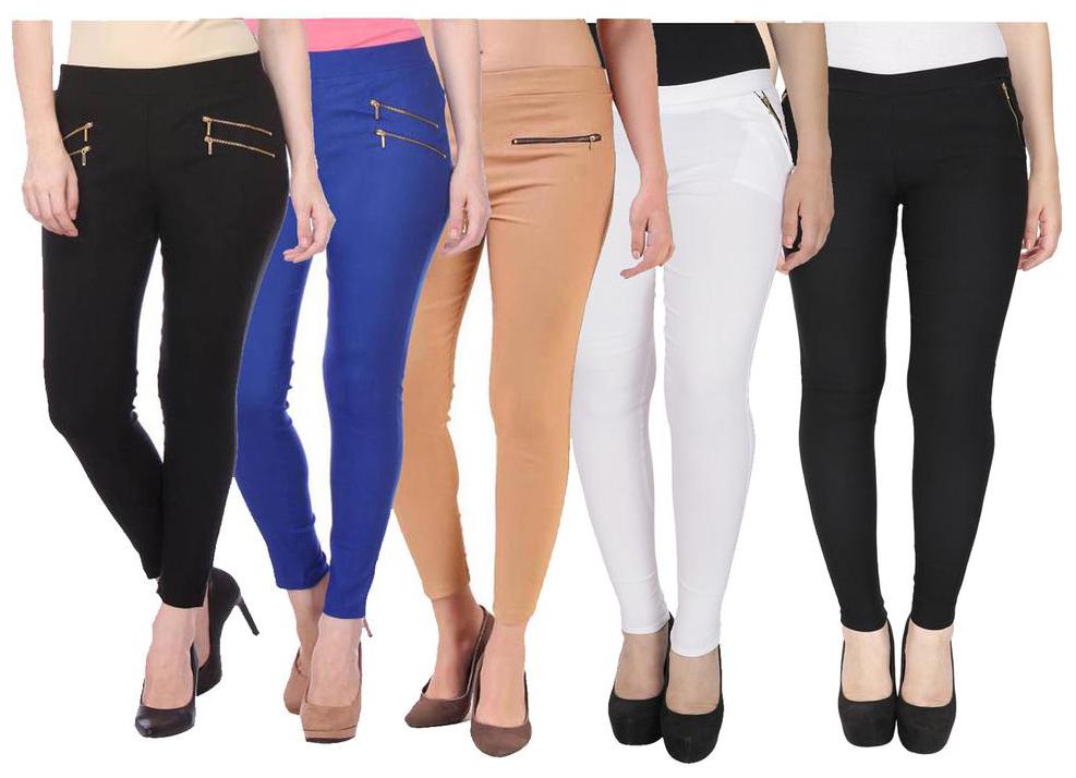 

RZLECORT Women Multi Straight fit Jegging