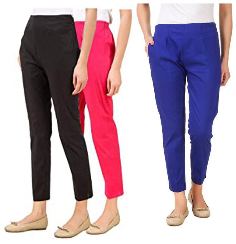

RZLECORT Women Multi Regular fit Regular pants