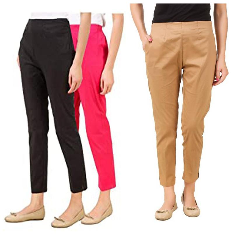 

RZLECORT Women Multi Regular fit Regular pants