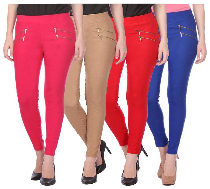 

RZLECORT Women Multi Straight fit Jegging