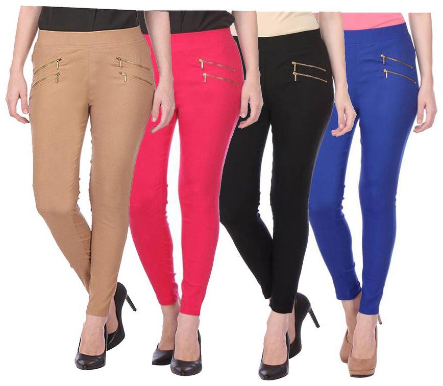 

RZLECORT Women Multi Straight fit Jegging