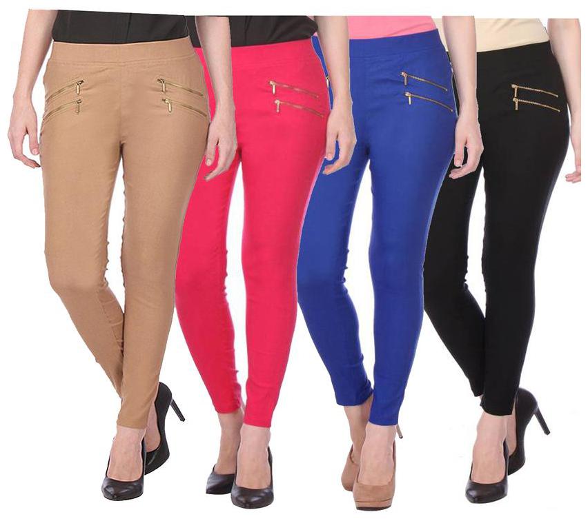 

RZLECORT Women Multi Straight fit Jegging
