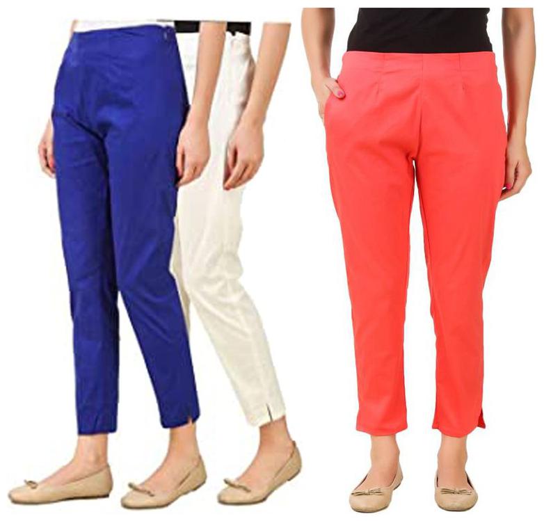 

RZLECORT Women Multi Regular fit Regular pants