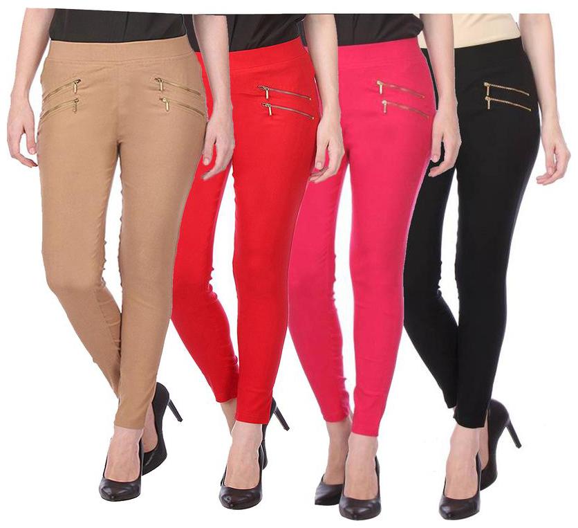 

RZLECORT Women Multi Straight fit Jegging