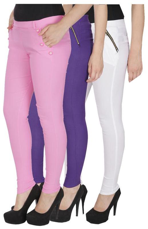 

RZLECORT Women Multi Straight fit Jegging