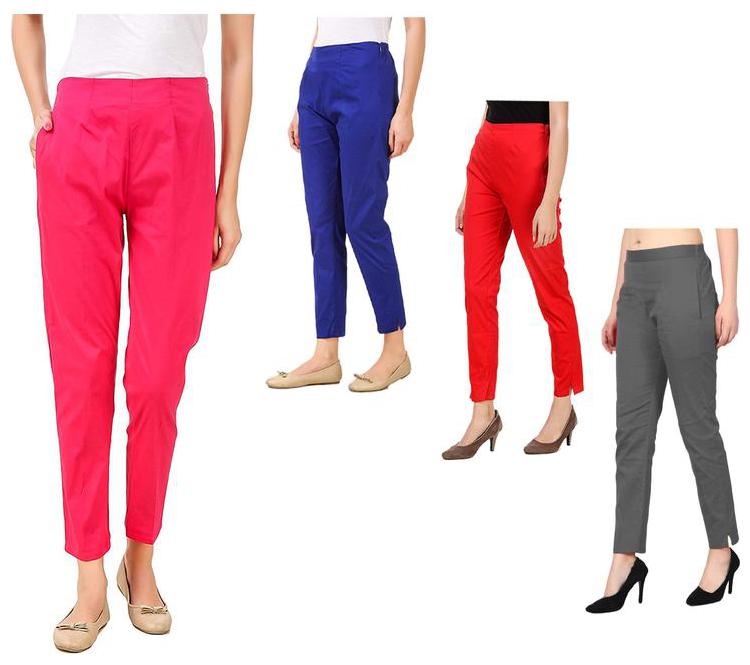 

RZLECORT Women Multi Regular fit Regular trousers