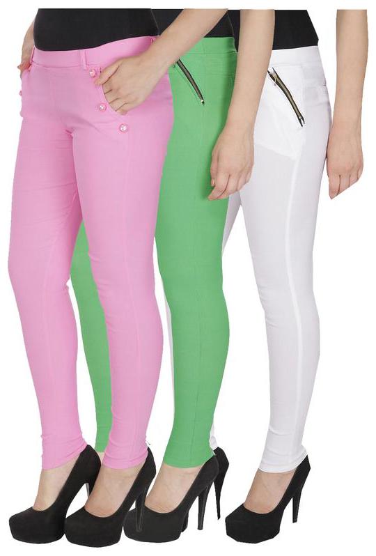 

RZLECORT Women Multi Straight fit Jegging