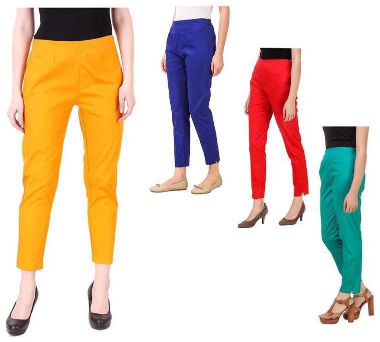 

RZLECORT Women Multi Regular fit Regular trousers