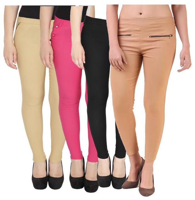 

RZLECORT Women Multi Straight fit Jegging