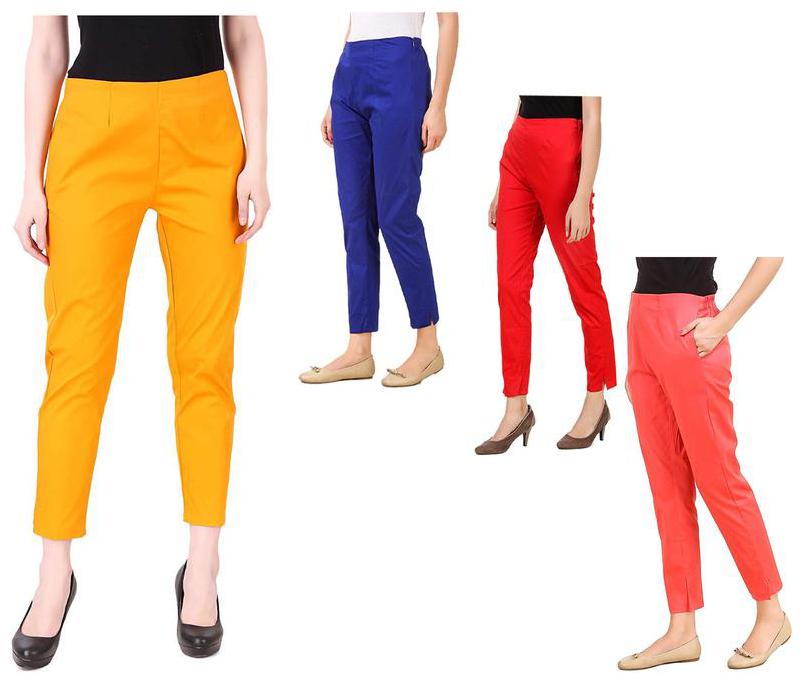 

RZLECORT Women Multi Regular fit Regular trousers