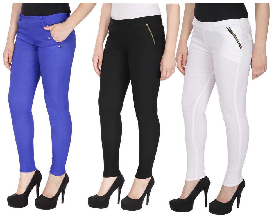 

RZLECORT Women Multi Straight fit Jegging