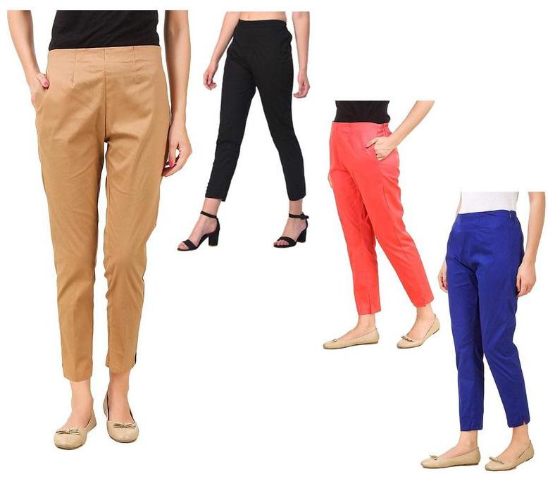 

RZLECORT Women Multi Regular fit Regular trousers