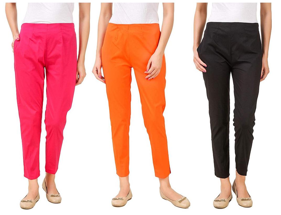 

RZLECORT Women Multi Regular fit Regular pants