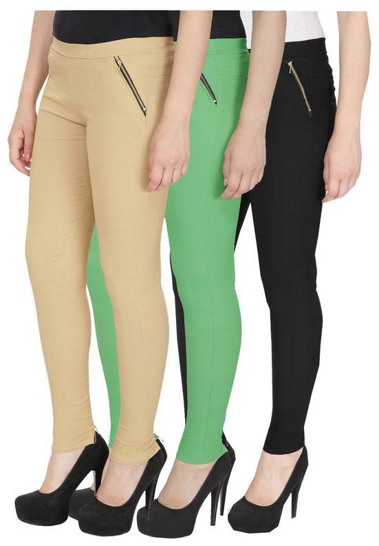 

RZLECORT Women Multi Straight fit Jegging