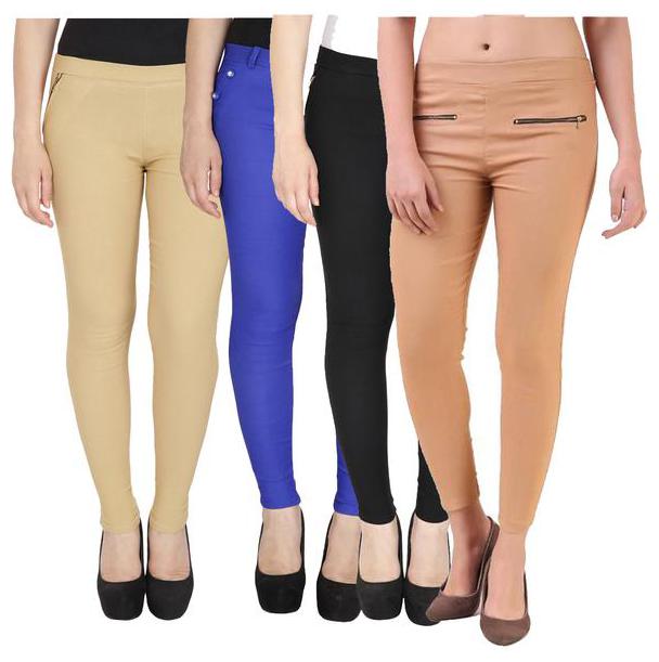 

RZLECORT Women Multi Straight fit Jegging