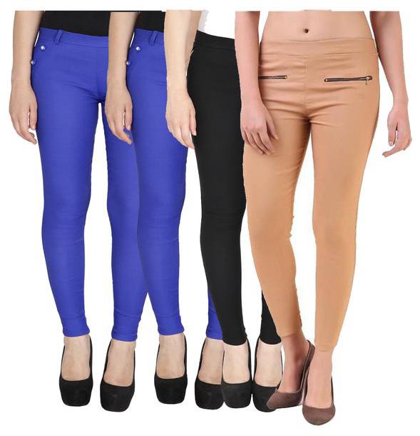 

RZLECORT Women Multi Straight fit Jegging