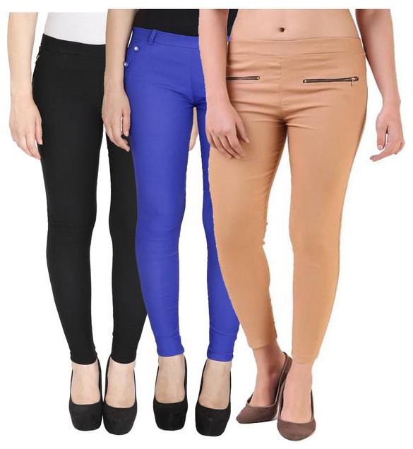 

RZLECORT Women Multi Straight fit Jegging