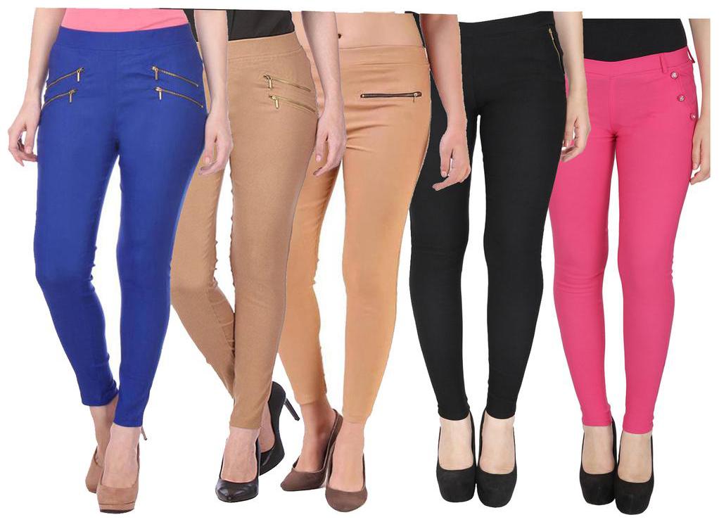 

RZLECORT Women Multi Straight fit Jegging