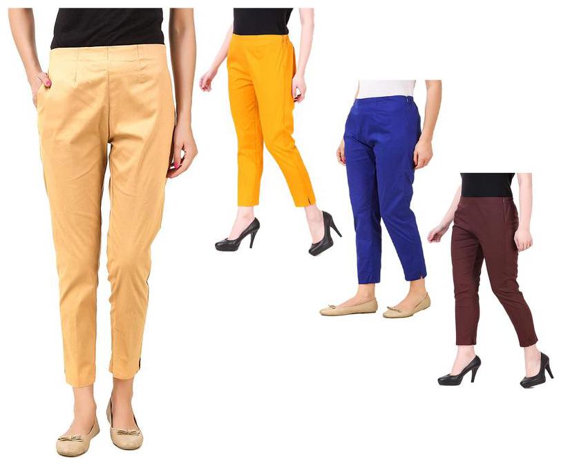 

RZLECORT Women Multi Regular fit Regular trousers