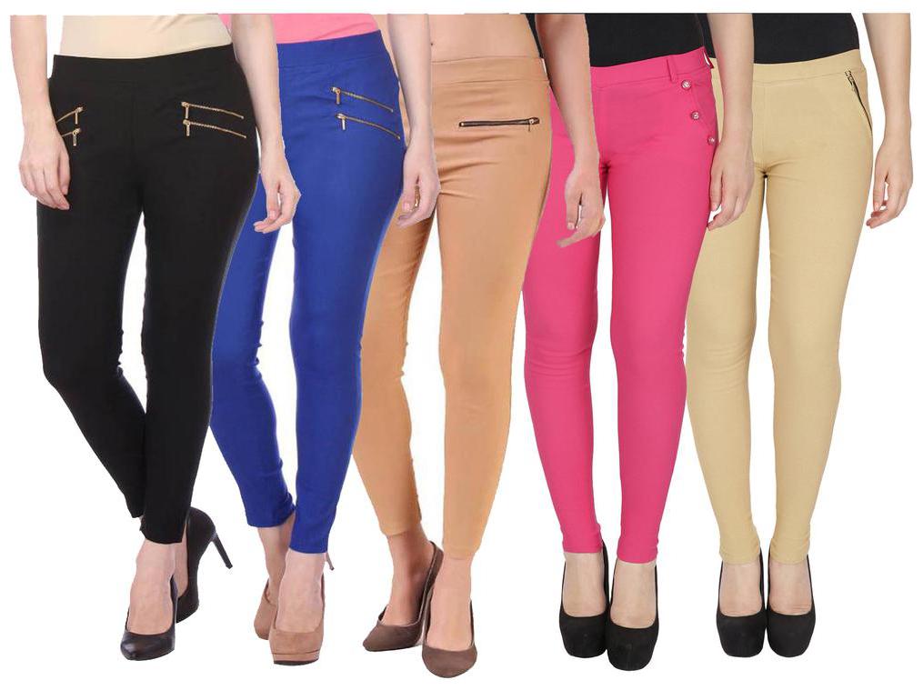 

RZLECORT Women Multi Straight fit Jegging
