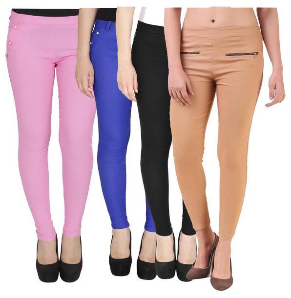 

RZLECORT Women Multi Straight fit Jegging